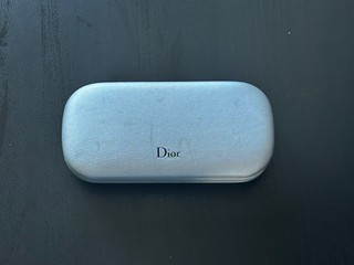 Dior Brillenetui ◙ Hartschale ◙ Silber