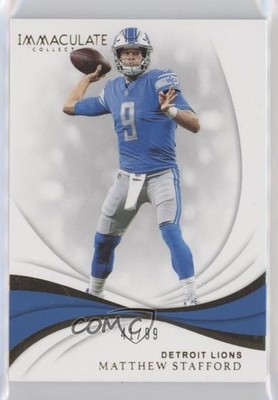2019 Panini Immaculate 41/99 Matthew Stafford #33 0c3