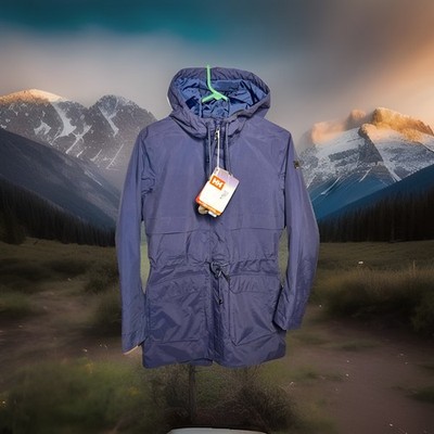 NWT Helly Hansen Women's Boyne Insulated Parka 2.0 Size Medium Ocean Blue