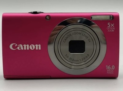 Canon PowerShot A2300 HD 16.0MP 5x Optical Zoom Digital Camera English 95%NEW