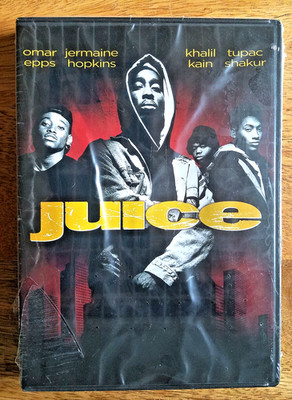 Juice DVD Tupac Shakur Omar Epps 2Pac 2 Pac 1992 Gangster Movie 25th Anniversary