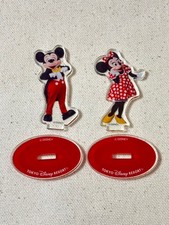 Mickey Minnie Live-Action Acrylic Stand Disney Tokyo Resort Collectible