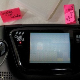 Rastan Saga AUTHENTIC Game Gear SEGA GameGear and Case nastar conan-like geunine