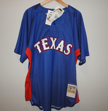 Mitchell & Ness Texas Rangers #37 2010 Baseball Jersey New Mens $120