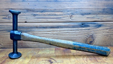 Vintage PLOMB 1421  Double Round Auto Body Bumping Hammer w/Original Handle Nice