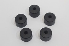 VW Polo 9N Mk4 Wheel Nut Bolt Cover Caps x5 New Genuine 6X0601173B 6J0601173B6B9