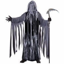 Soul Taker Grim Reaper Ghost Spirit Death Horror Halloween Mens Costume