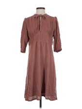 Uniqlo U Women Brown Casual Dress XS