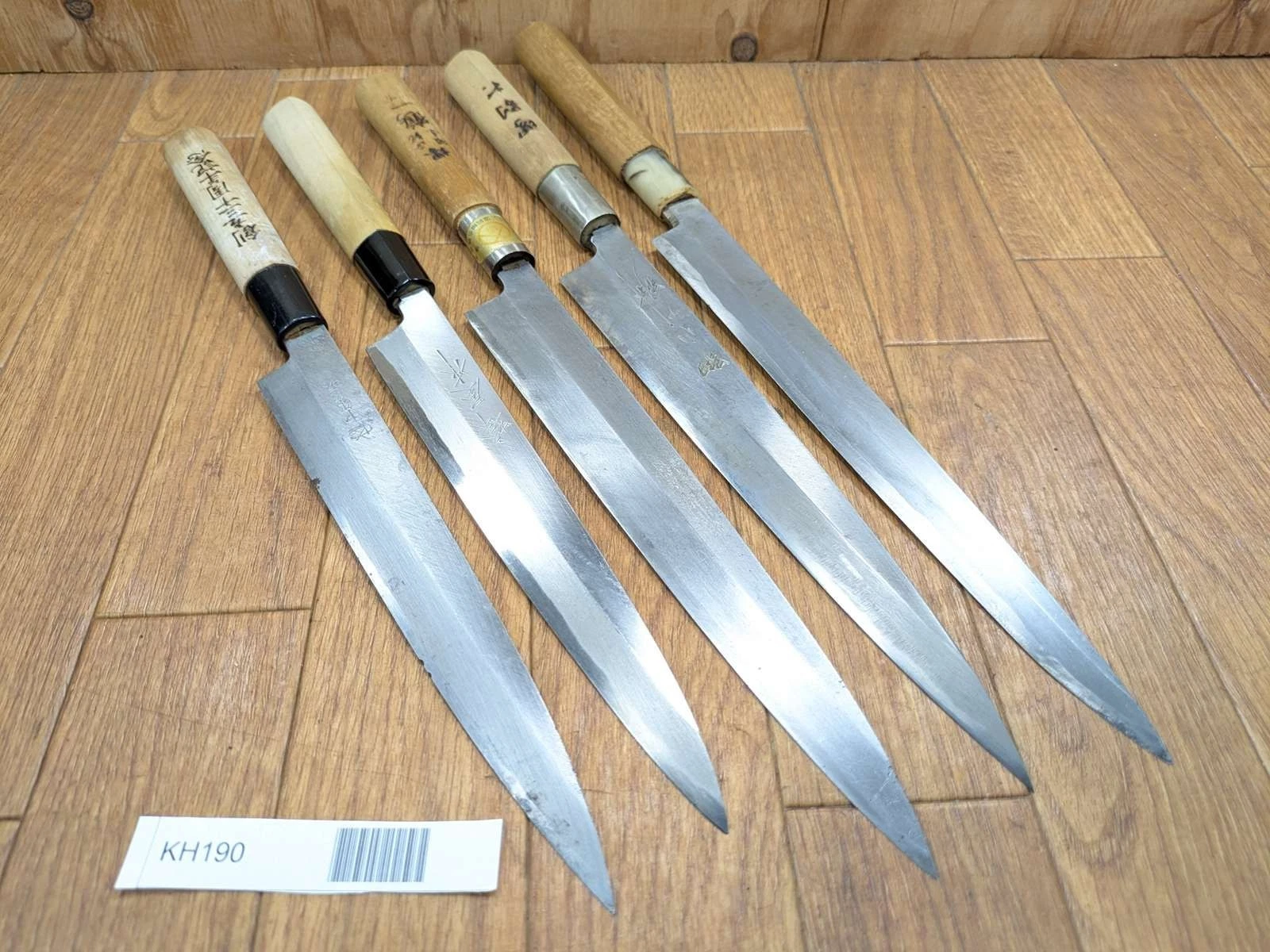 Japanese Chef's Kitchen Knife Set 5 Piece YANAGIBA from Japan KH190