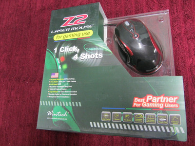 Wintech Z2 Laser USB Gaming Mouse - NOS