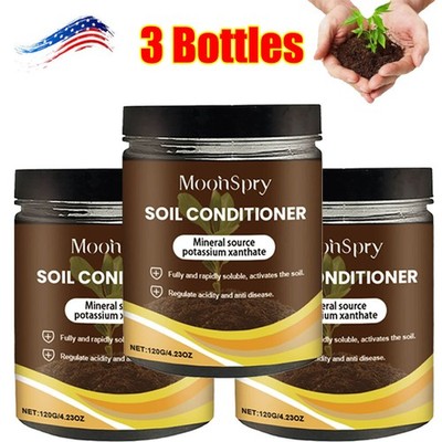 1-3x Soil Activator, Professional Bone Meal Fertilizer, Dirt Health Booster, Liq