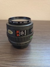 SMC Pentax-F 35-70mm f/3.5-4.5 Zoom Lens Macro K Mount UV Filter Caps