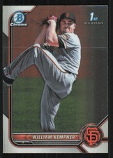 2022 Bowman Chrome Draft #BDC3 William Kempner