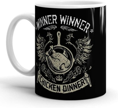 PUBG WWCD Gaming Mug Funny Coffee Cup 11oz