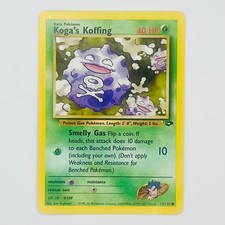 Koga's Koffing 79/132 sfida palestra regolare