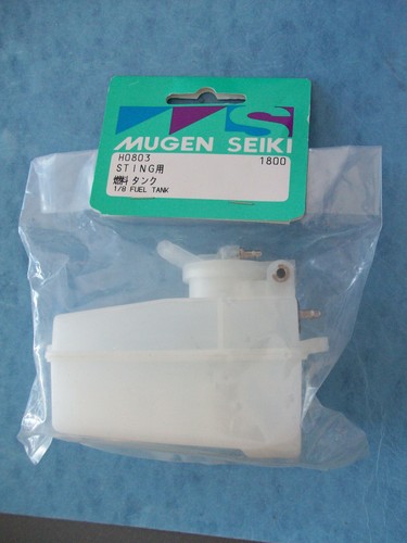 Vintage Mugen Seiki 803 1/8 Kraftstofftank Sting H0803 Neu in Verpackung