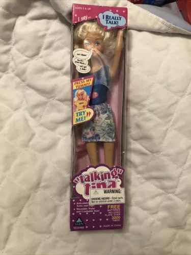 1992 TALKING TINA Boxed TOYMAX Barbie Clone