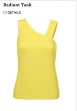 Cabi New NWT Radiant Tank 6354 citron XS - XL Was 64
