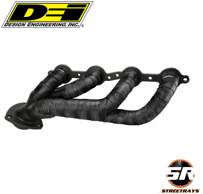 DEI 010073 Black Titanium Exhaust Wrap Kit Wrap Locking Ties & Locking Tie Tool