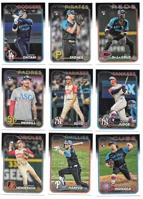 2024 Topps Update Series   -2024 All-Star Game U Pick your  Player Complete Set