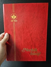 Uni-Safe Norfolk Island Stamp Stock Book, 8 Pages