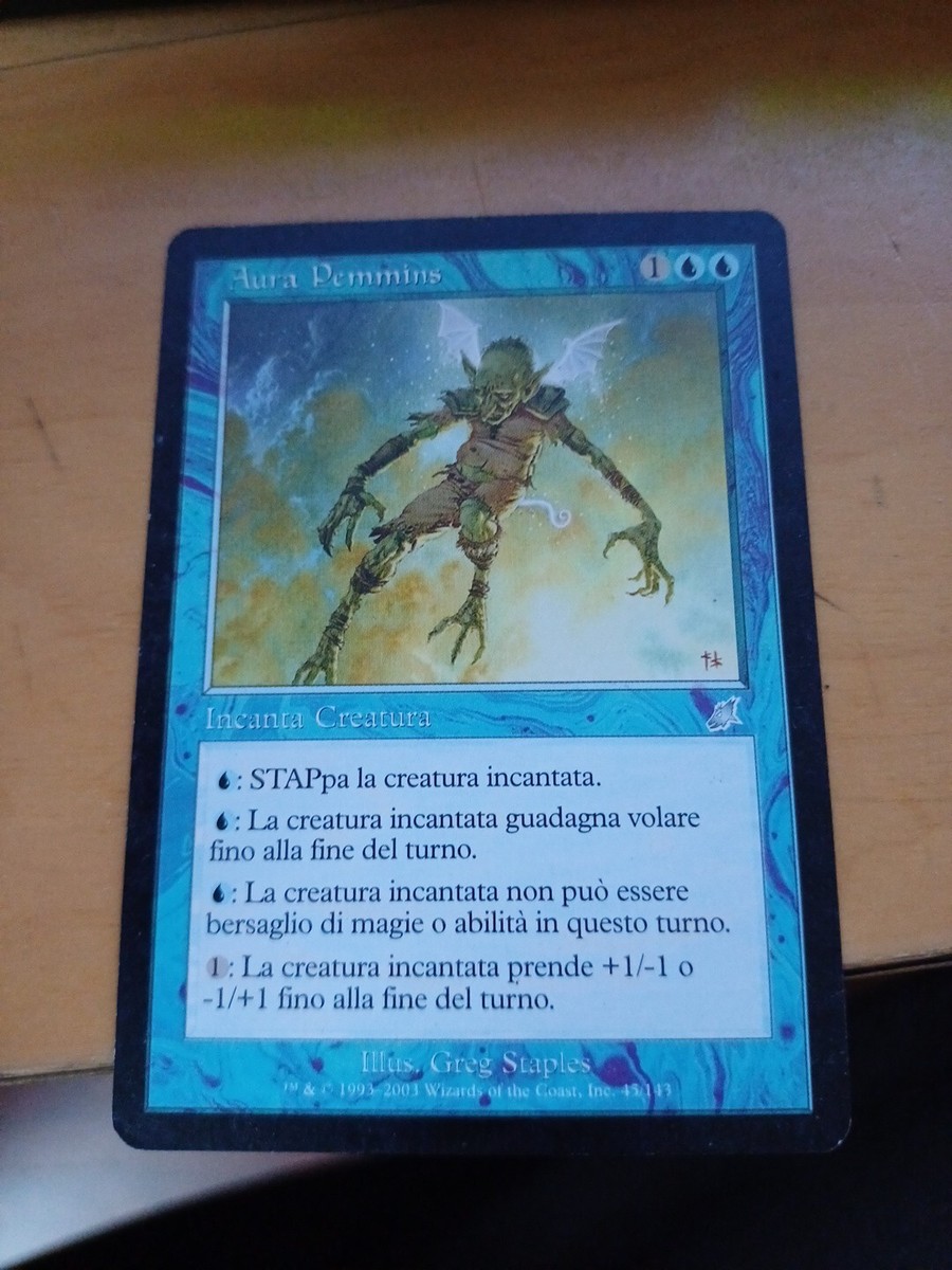 Aura Pemmins (Pemmin's Aura) Magic Flagello | eBay