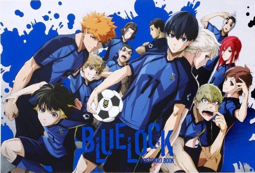 Blue Lock ブルーロック, anime, soccer, red, anime boys