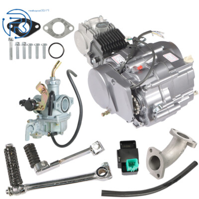 125cc 4 Stroke Engine Motor Kit Dirt Pit Bike For Honda CRF50 XR50 Z50
