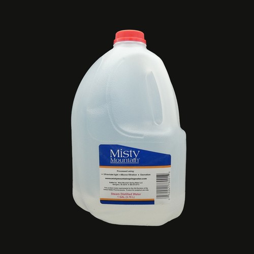 Steam Distilled Water, Misty Mountain, 1 Gallon, 4/case eBay