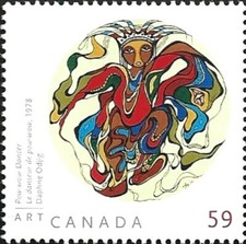 🍁Canada  #2436     DAPHNE ODJIG     Brand New  2011  Souvenir Sheet Stamp Issue