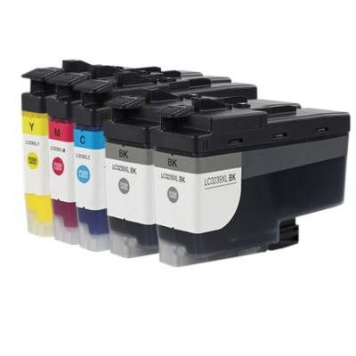 Kompatible Tinte für Brother HL-J6000DW HL-J6100DW MFC-J5945DW LC3239XL, 5er Pack