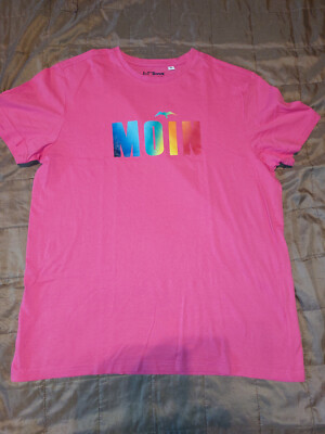 Tony Brown Shirt '' MOIN '' Gr M pink maritim NEU !
