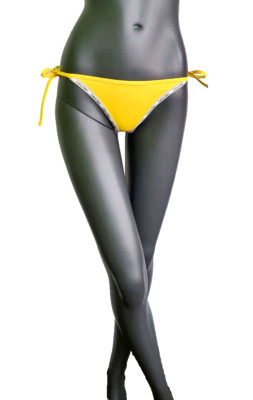 Calvin Klein Bikinihose yellow brazilian half string Gr.S