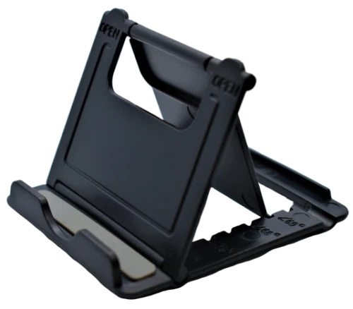 Adjustable iPad Tablet iPhone Desk Stand Holder Mobile Phone Folding Portable - Picture 1 of 2