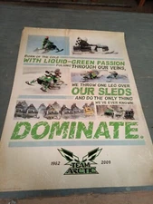 Arctic Cat 1962-2009 Dominate Poster Vintage collectable 24" x 34" 