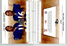 Troy Smith Yamon Figurs 2007 Leaf Rookies & Stars Studio Ohio St Ravens