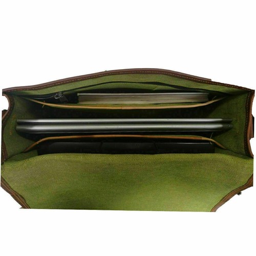 Bag Leather Shoulder Crossbody Men's Messenger Men Genuine Business Handbag New - Picture 3 of 13