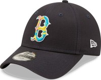 New Era Boston Red Sox Camo Infill Navy 9Forty Strapback Cap Childjugendliche