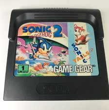 Sonic the Hedgehog 2 (Sega Game Gear, 1992) with instruction manual booklet