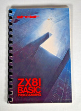 Sinclair ZX81 BASIC Programming Manual Book, ...