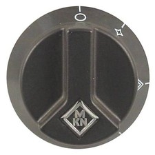MKN Knebel für Grillplatte 2063501-00, 20611011-0 für Gashahn ø 65mm schwarz
