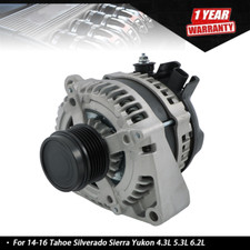 New 350 AMP Alternator For Tahoe Silverado Sierra Yukon 4.3L 5.3L 6.2L 2014-2016