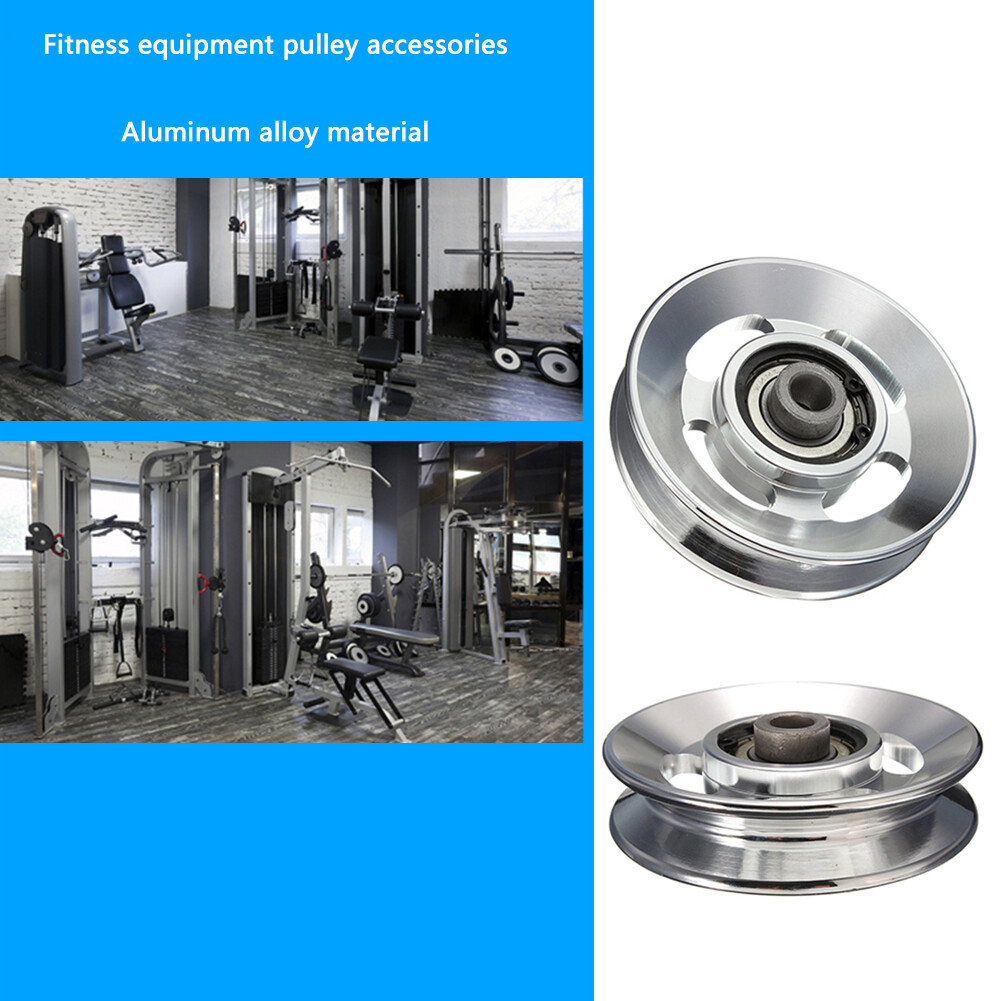 Aluminium Alloy Bearing Pulley Wheel Fitness Gym Equipment Replacement