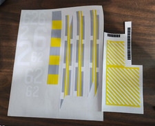 Mattel Flying Aces Attack Carrier Reproduction Stickers