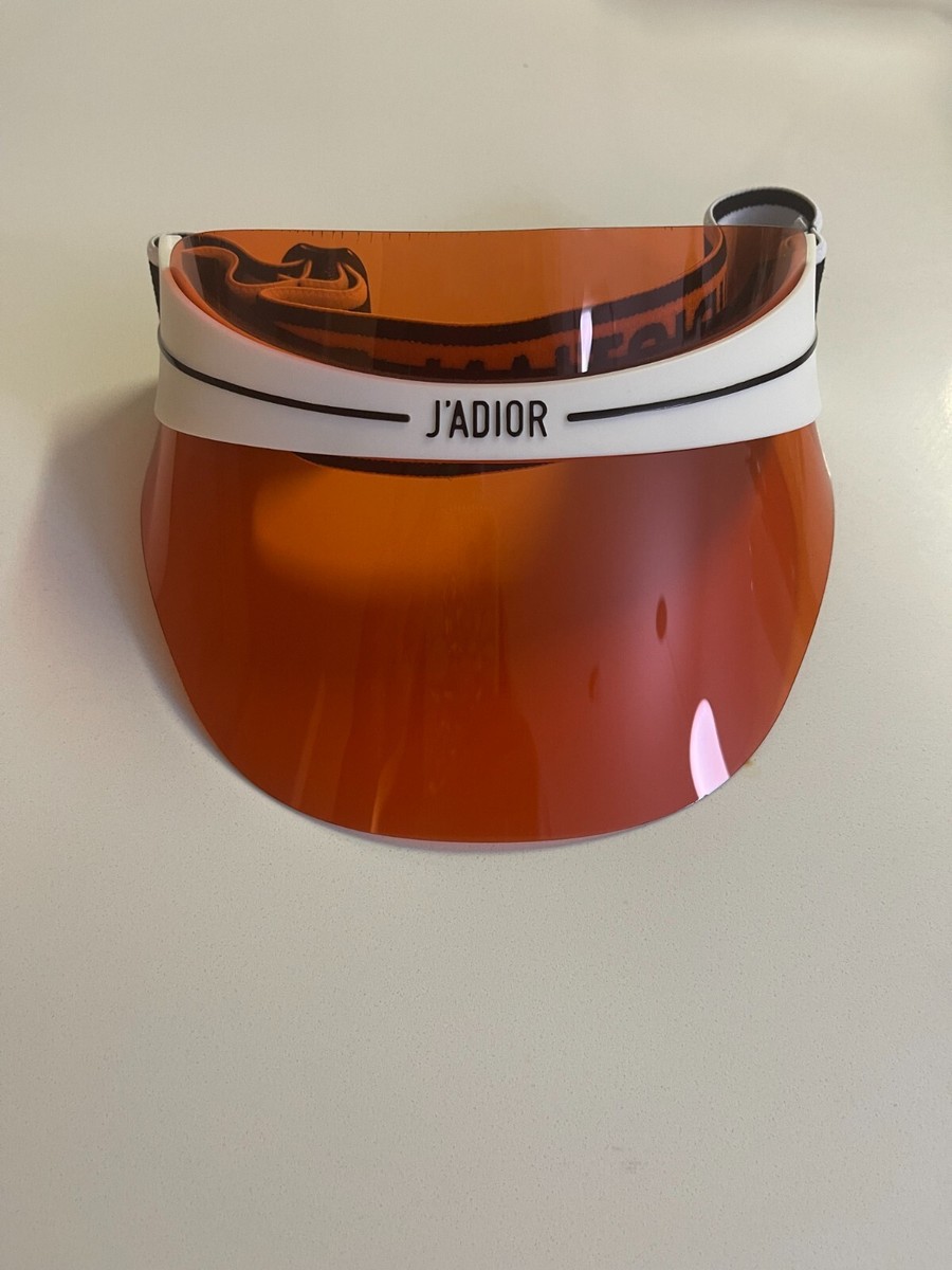 CHRISTIAN DIOR DiorClub1 Sun Visor red hat