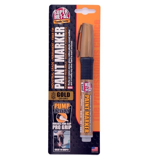 Super Met-Al Markers: Pump Action Paint Markers, All Colors