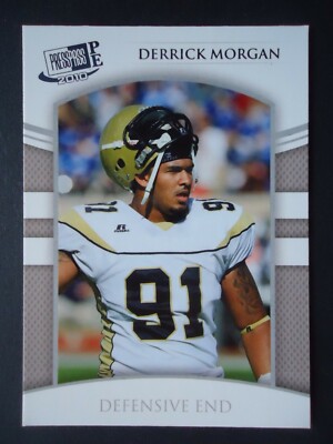 NFL 34 Derrick Morgan Tennessee Titans Press Pass 2010