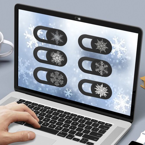 6 Pcs Housse de Confidentialité Webcam Ordinateur Portable Housses Slide Mince - Photo 5/12
