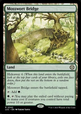 Mosswort Bridge x1 - Commander: The Lost Caverns of Ixalan - NM-Mint, English - 