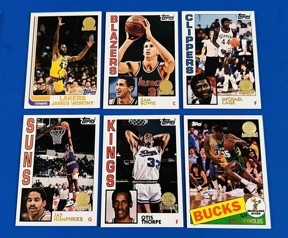 Lote de (22) cartões de basquete paralelos com selo dourado 1992-93 Topps Archives - Imagem 3 de 4